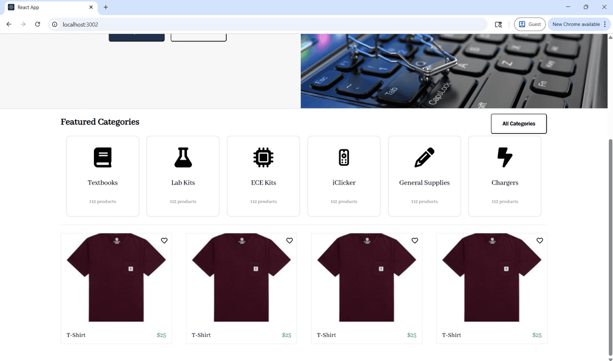 UIUC E-Commerce Website