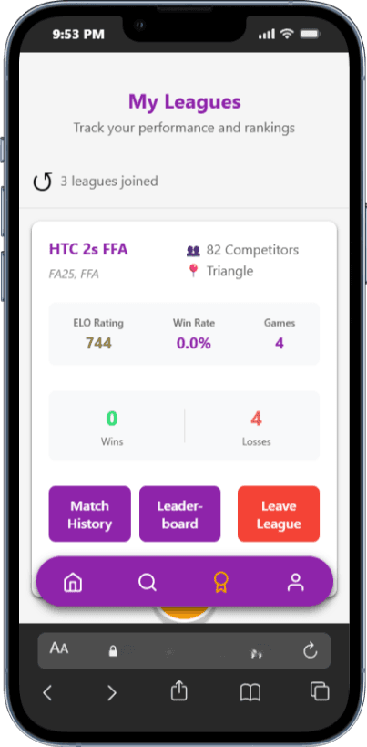 CourtRank App (Beta)