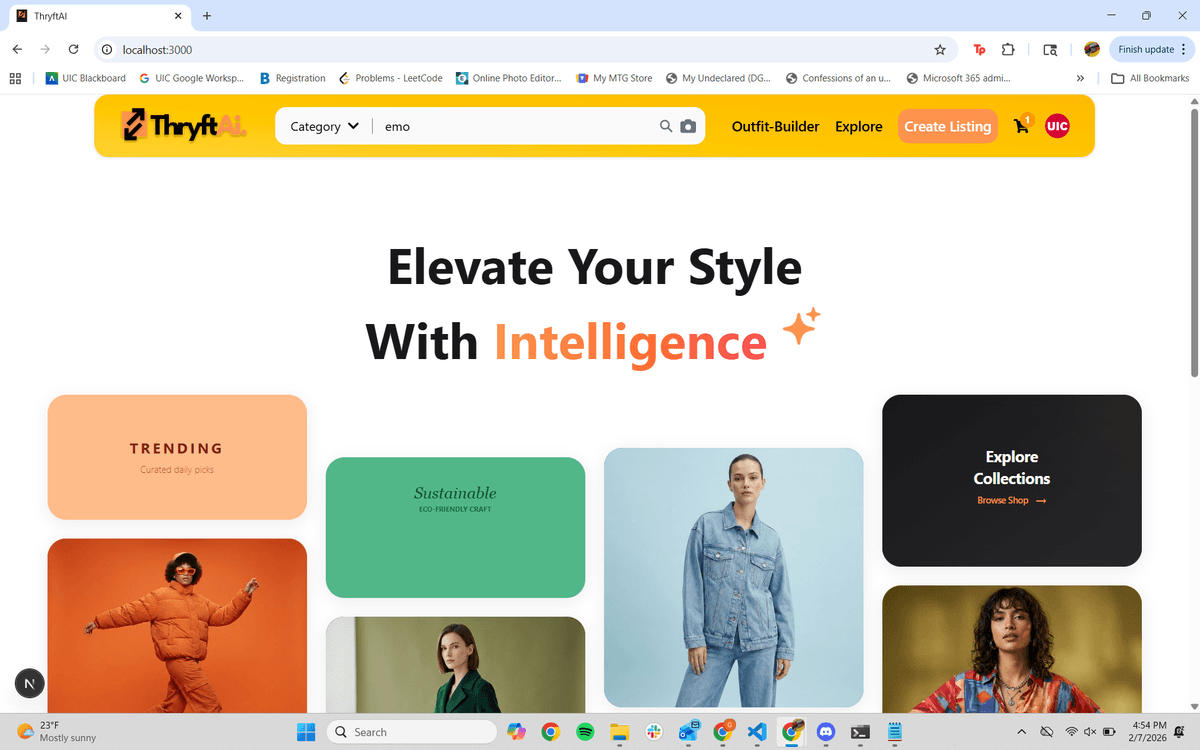 ThryftAI (Hackathon)