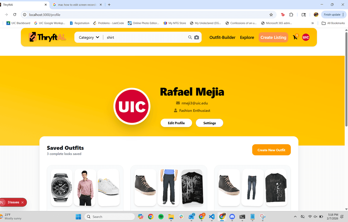 ThryftAI (Hackathon)