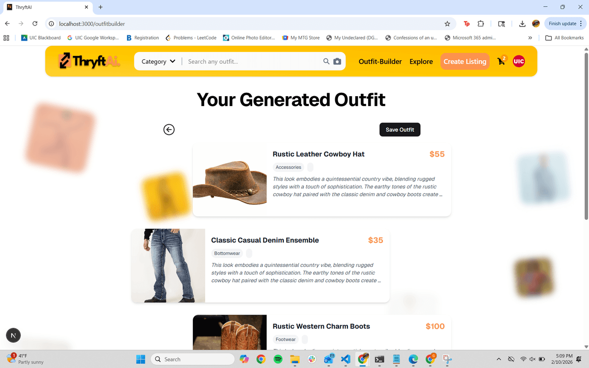 ThryftAI (Hackathon)