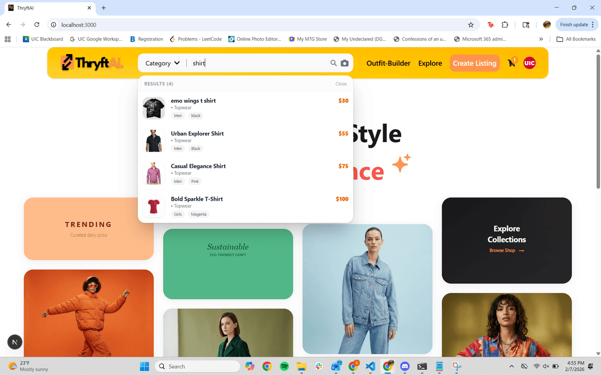 ThryftAI (Hackathon)
