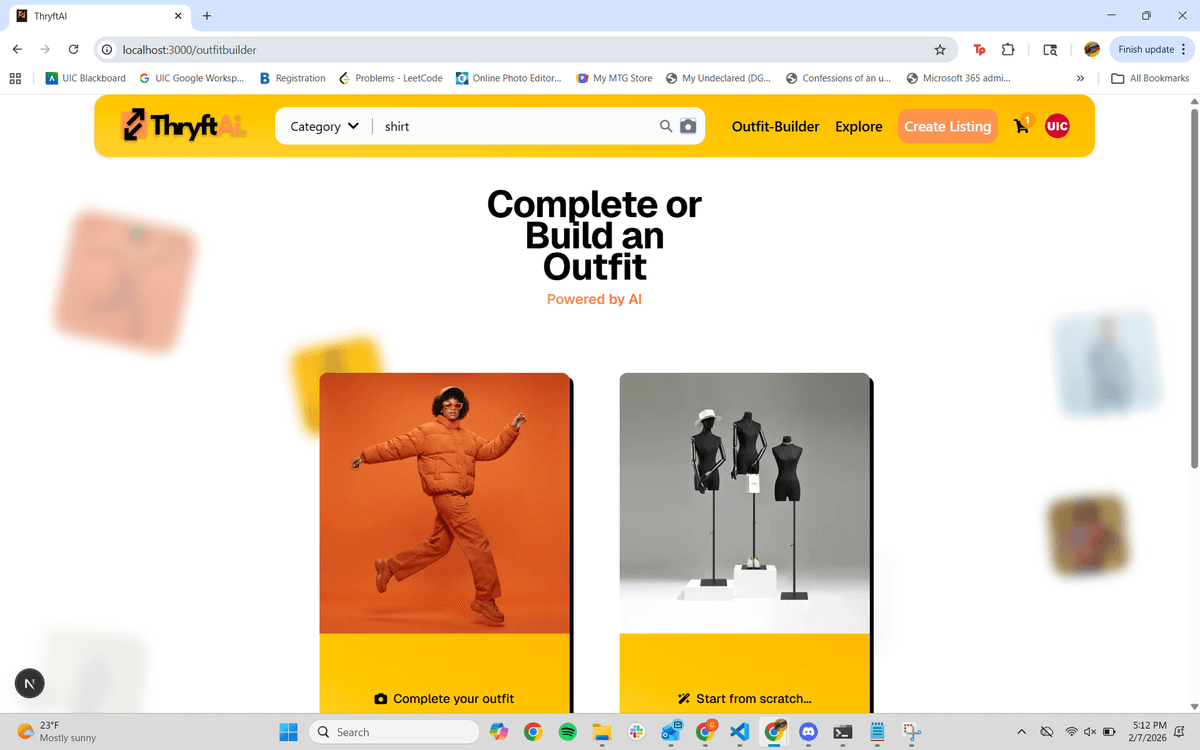 ThryftAI (Hackathon)
